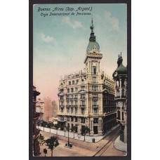 EDIFICIO CAJA INTERNACIONAL DE PENSIONES ANTIGUA TARJETA POSTAL